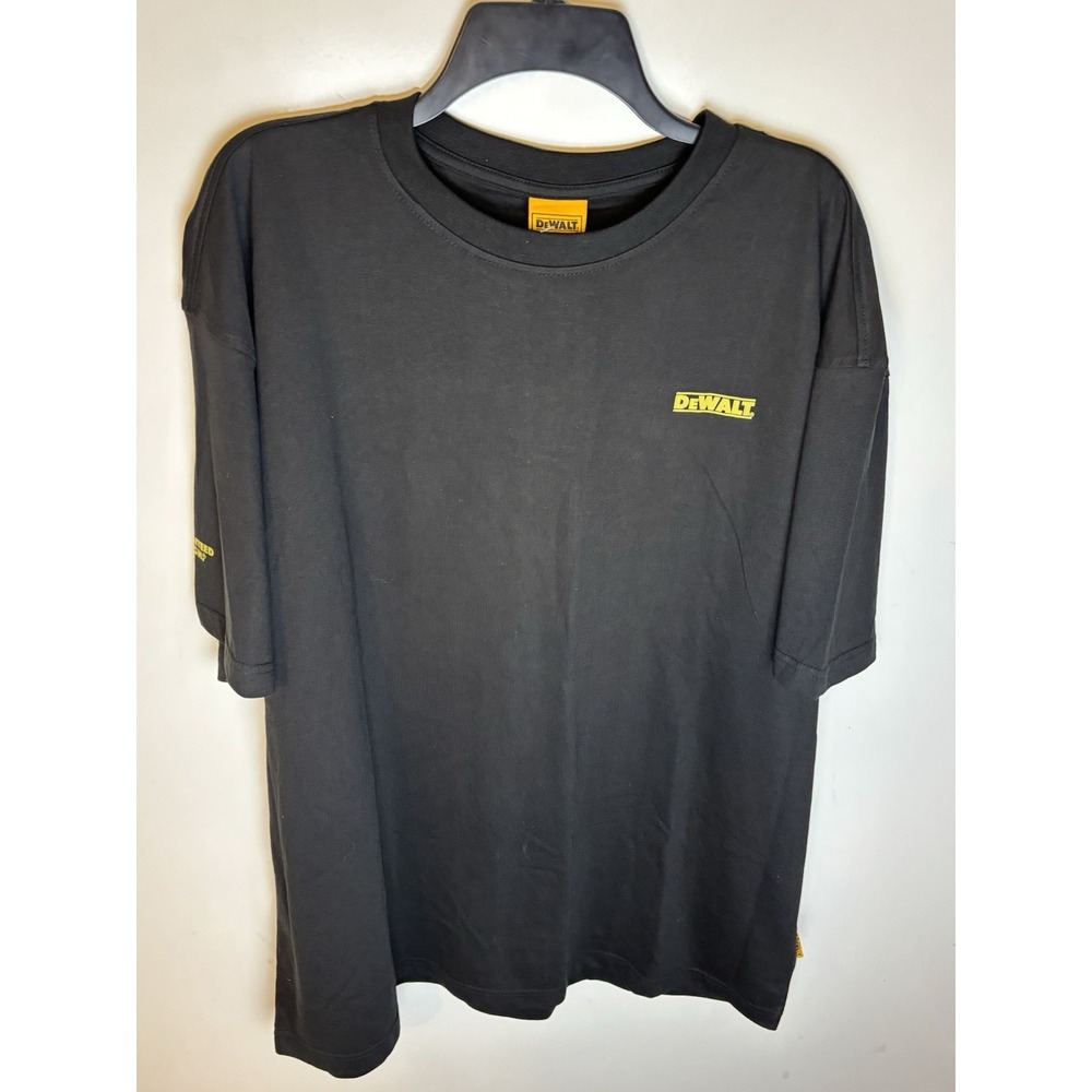 DEWALT Redmond T-Shirt Mens 2XL Black Logo Workwear Tee Tools New